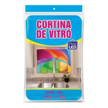 Plast Leo Cortina De Vitrô...