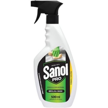Sanol Pro Brilha Inox