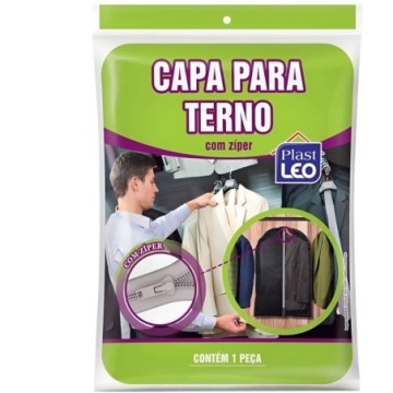 Porta Terno com Zíper Plast...