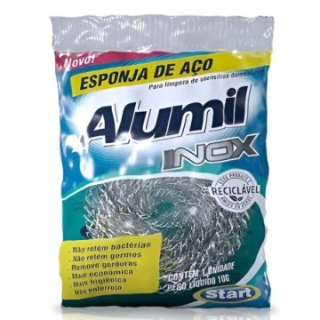 Alumil Inox Esponja de Aço 10g