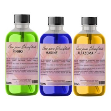 3 Bases Para Desinfetantes...